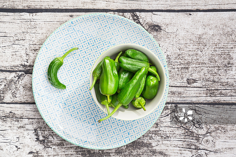 西班牙小青椒图片素材