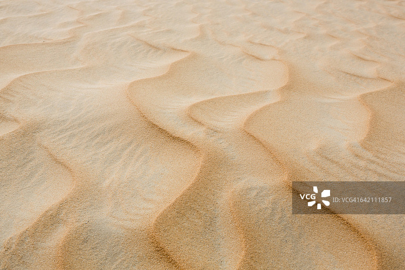阿联酋鲁卜哈利沙漠的沙纹特写图片素材