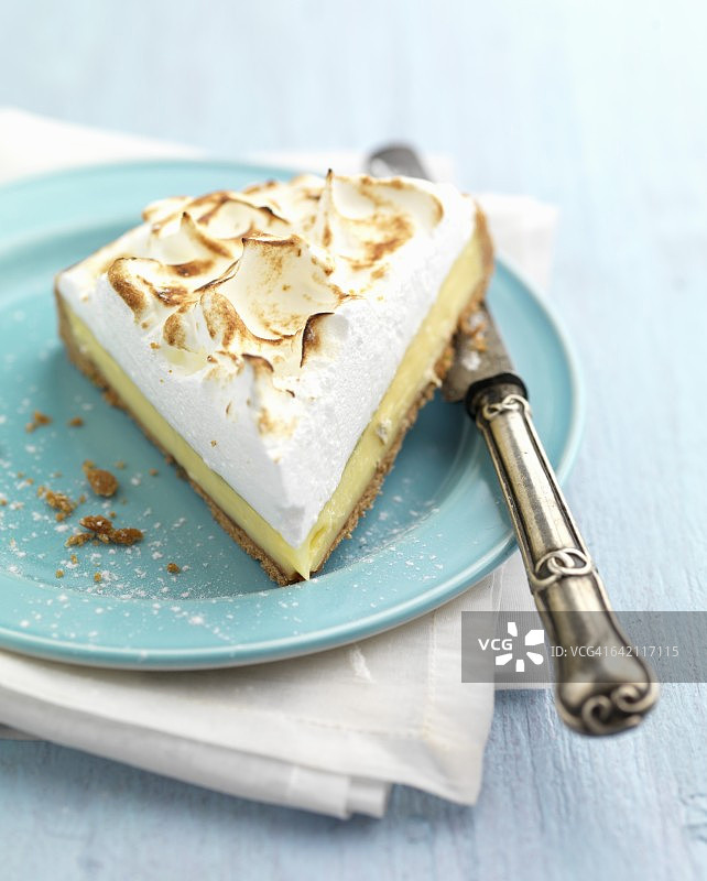 柠檬蛋白派图片素材