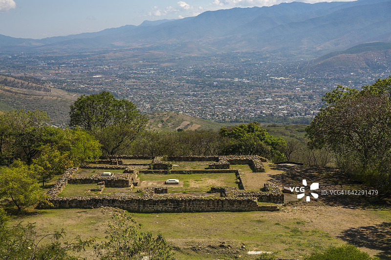瓦哈卡州的蒙特阿尔班图片素材