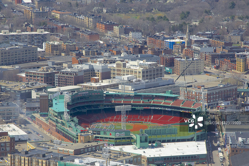 波士顿红袜队体育场，芬威公园图片素材