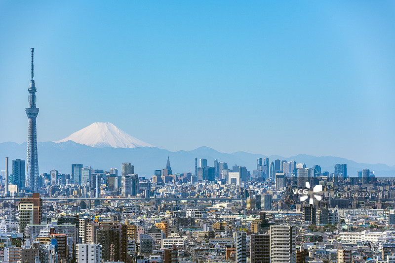 东京白天景色图片素材