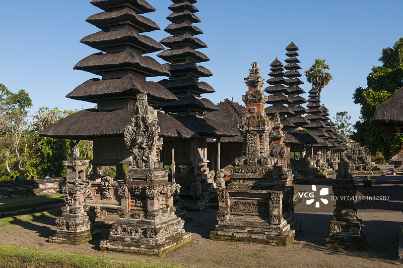阿云花园寺的神圣区域和神殿图片素材