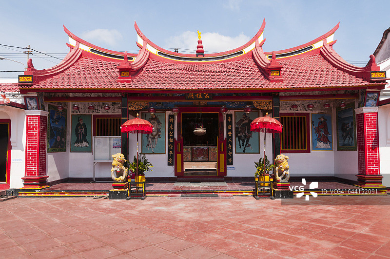 巴厘岛辛加拉惹的中国寺庙图片素材