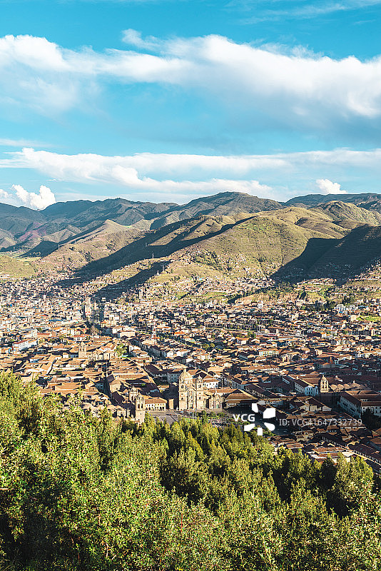 秘鲁库斯科城市景观图片素材