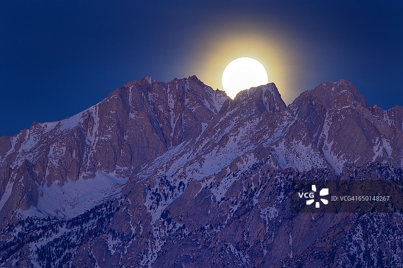 加利福尼亚州孤松镇图片素材