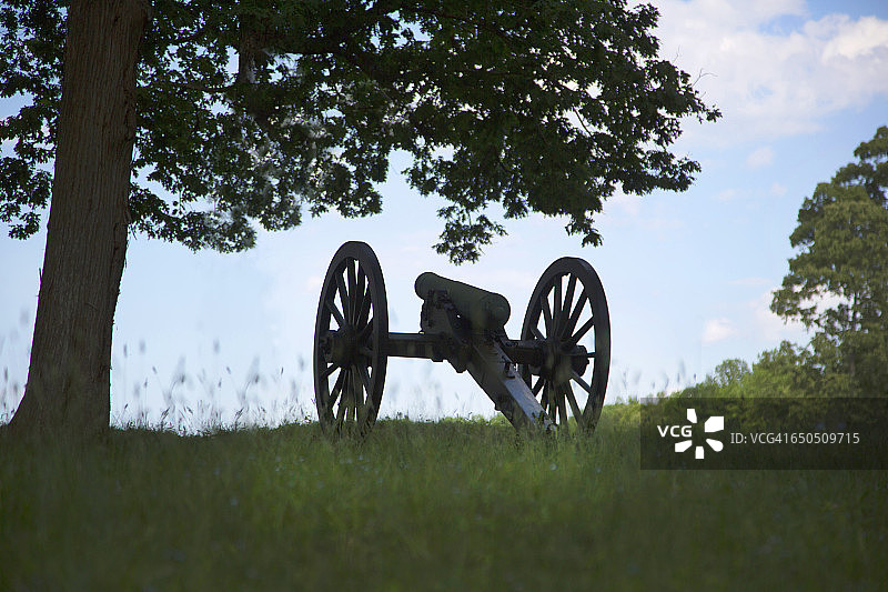 内战时期的加农炮图片素材