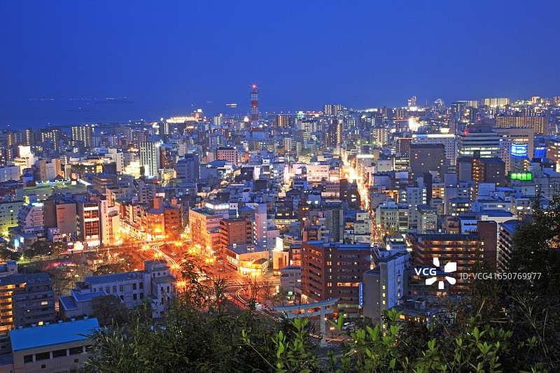 日本鹿儿岛市风光图片素材