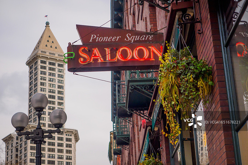 西雅图先锋广场图片素材