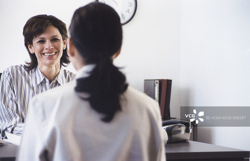 会议中的女商人图片素材