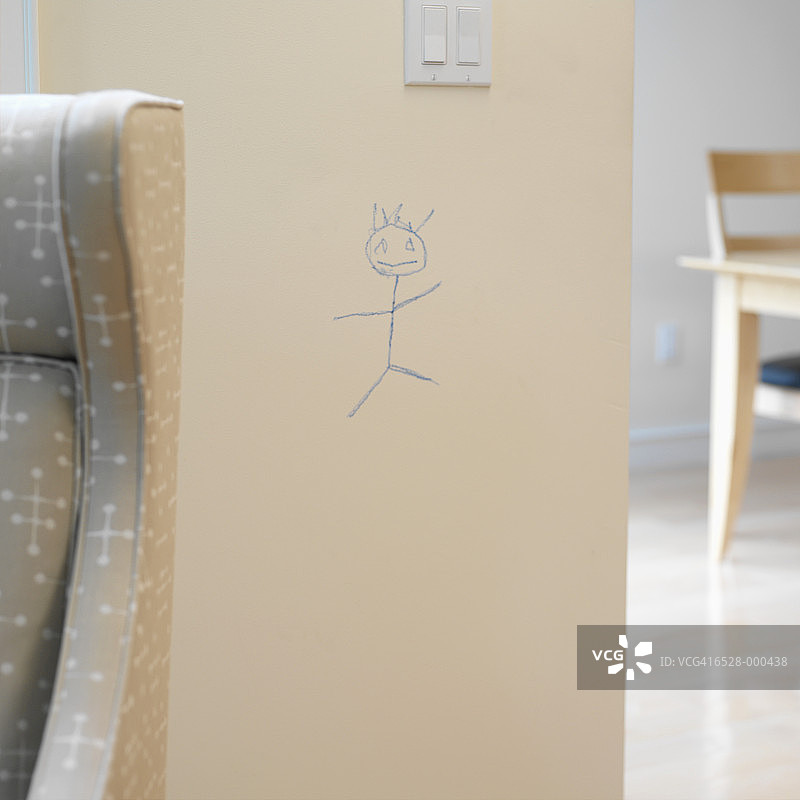 儿童墙壁涂鸦图片素材