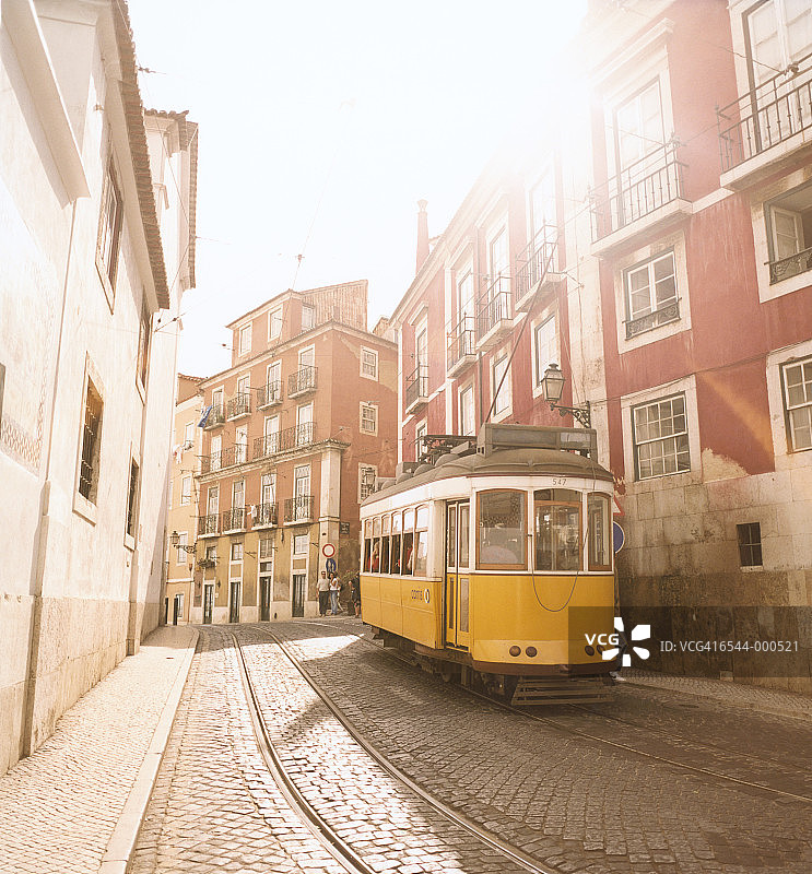 里斯本有轨电车图片素材