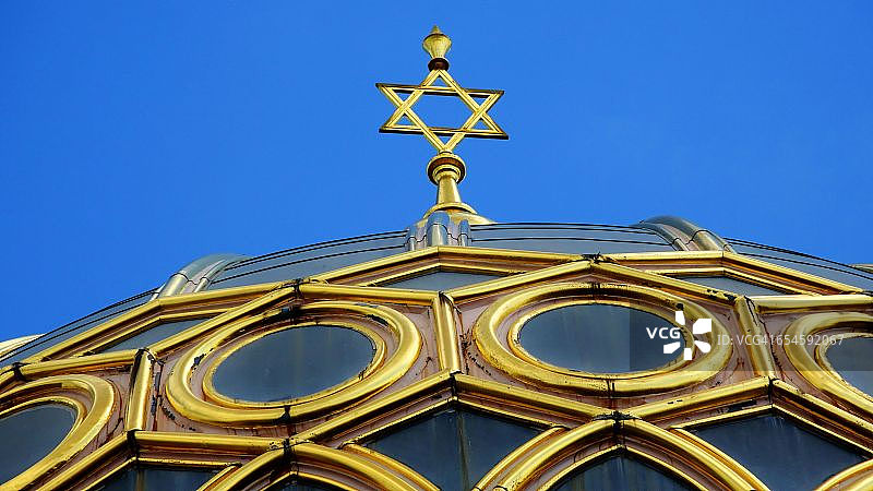 柏林奥拉宁堡大街新犹太会堂图片素材