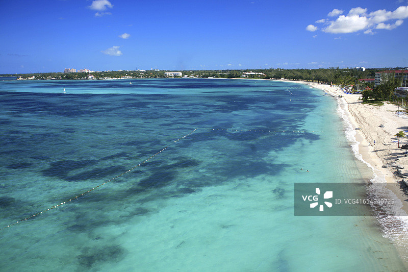 夏天海滩!图片素材