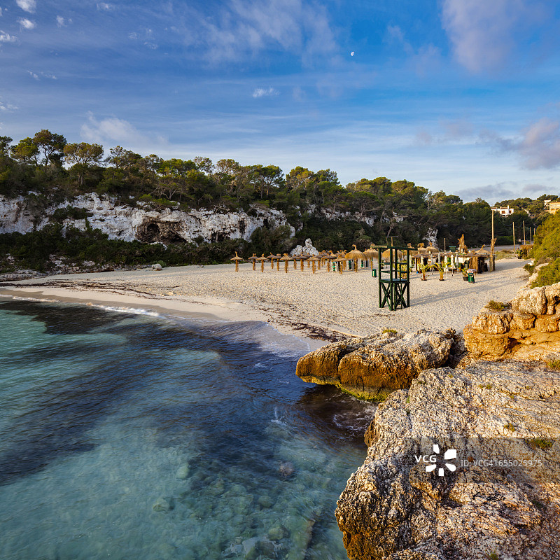卡拉隆巴兹海滩（日出）图片素材