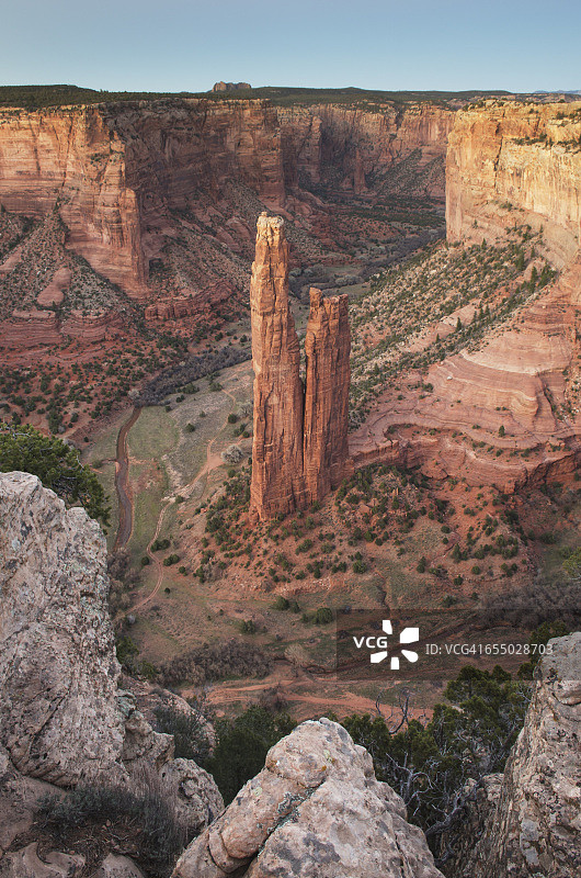 Canyon de Chelly的蜘蛛岩图片素材