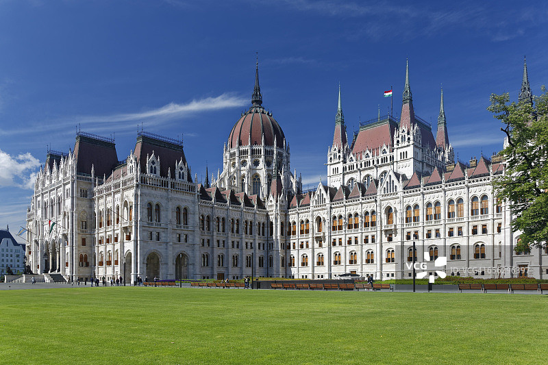 匈牙利布达佩斯国会大厦图片素材