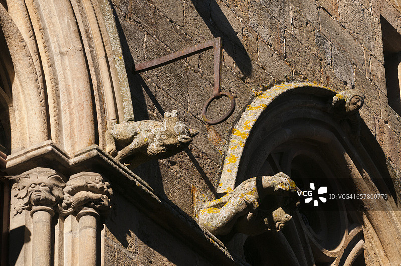 科尔德叙尔西埃勒大维尼尔之家滴水嘴图片素材