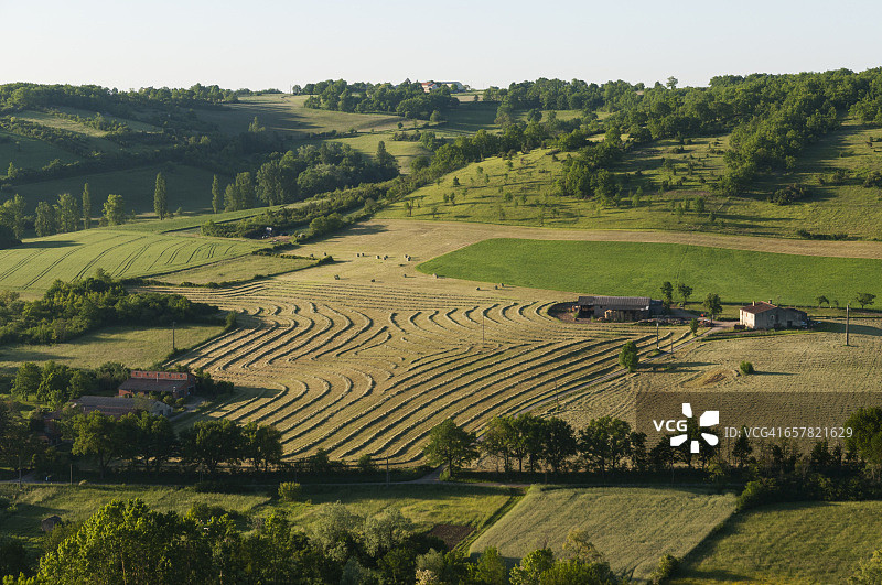 科尔德叙尔谢勒，乡村景观图片素材