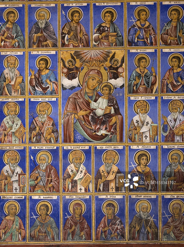 宗教壁画图片素材