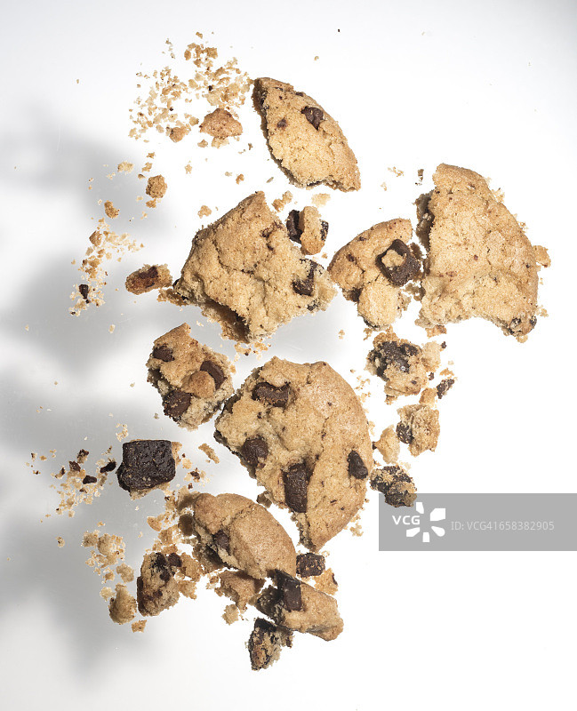 曲奇饼干碎图片素材