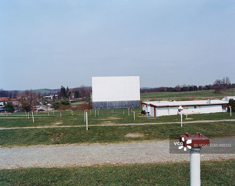 汽车电影院图片素材