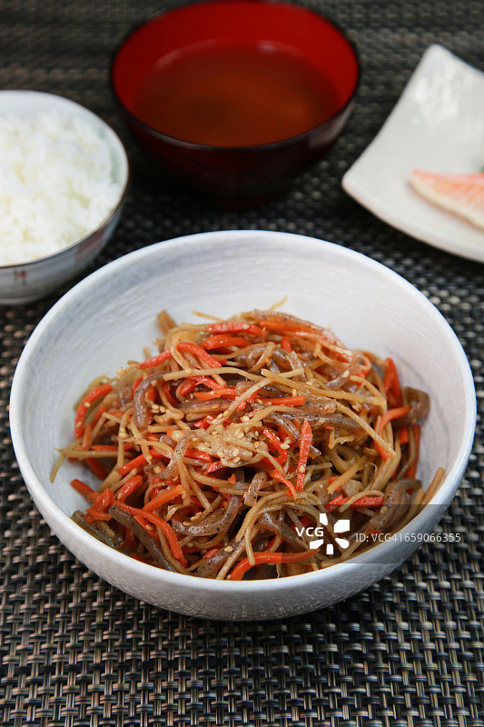 金平牛蒡图片素材