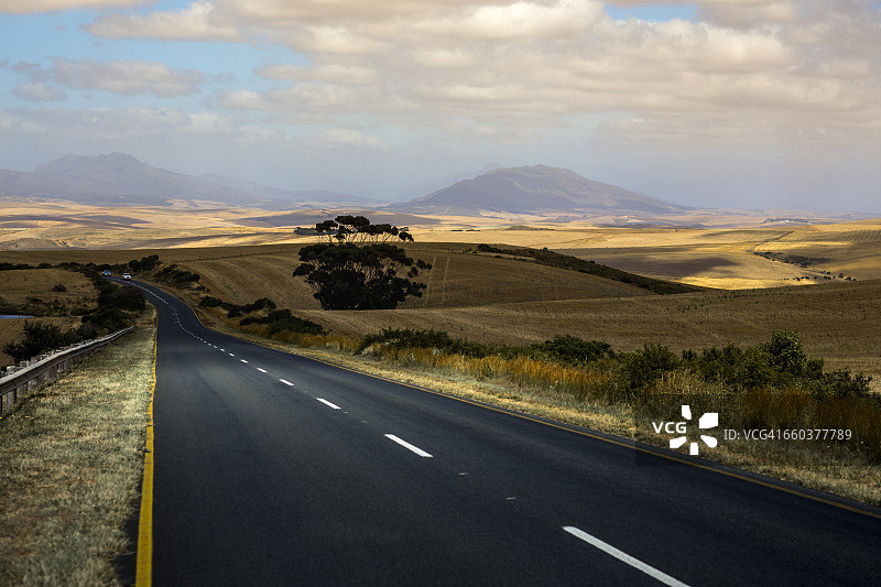 卡莱顿附近农业景观公路图片素材
