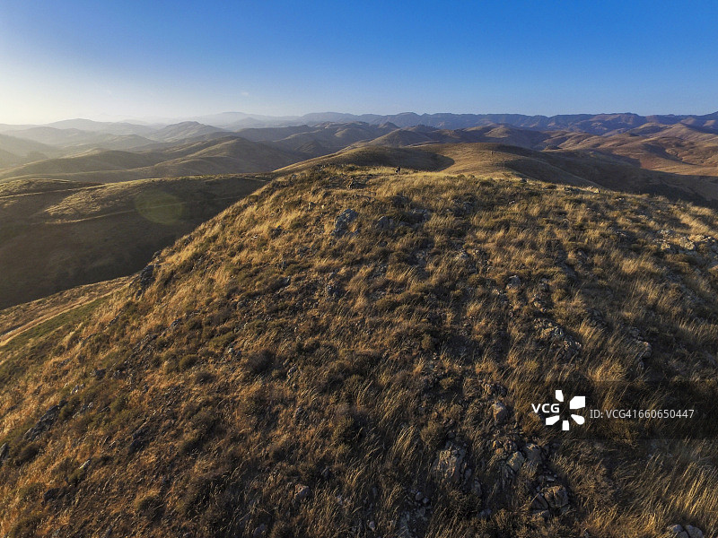 卡尤科斯周围的丘陵图片素材