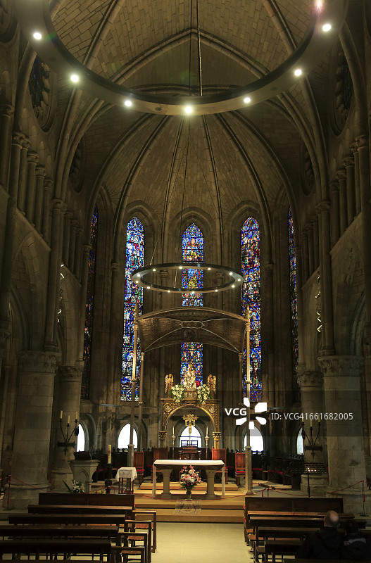 皇家圣玛丽学院教堂的祭坛图片素材