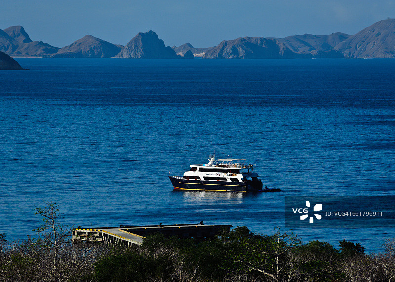 科莫多国家公园渡轮，东努沙登加拉，印度尼西亚图片素材
