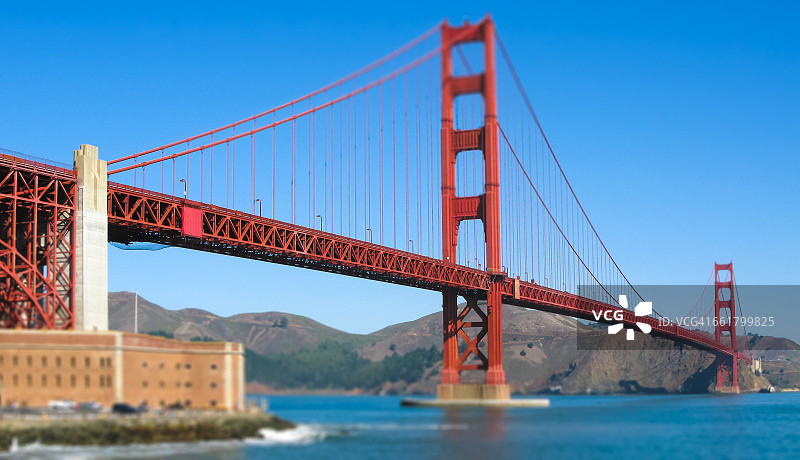 美国加利福尼亚州旧金山金门大桥图片素材