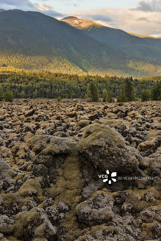 不列颠哥伦比亚省中部熔岩地带图片素材