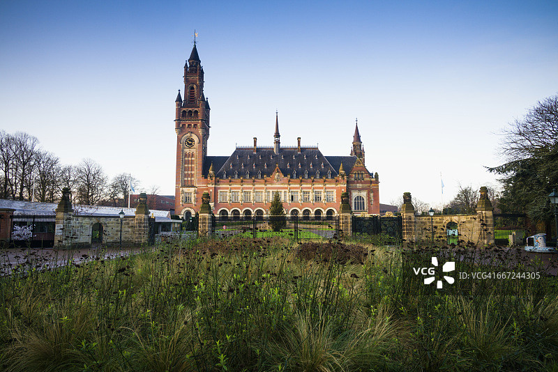 荷兰海牙：建筑外观图片素材