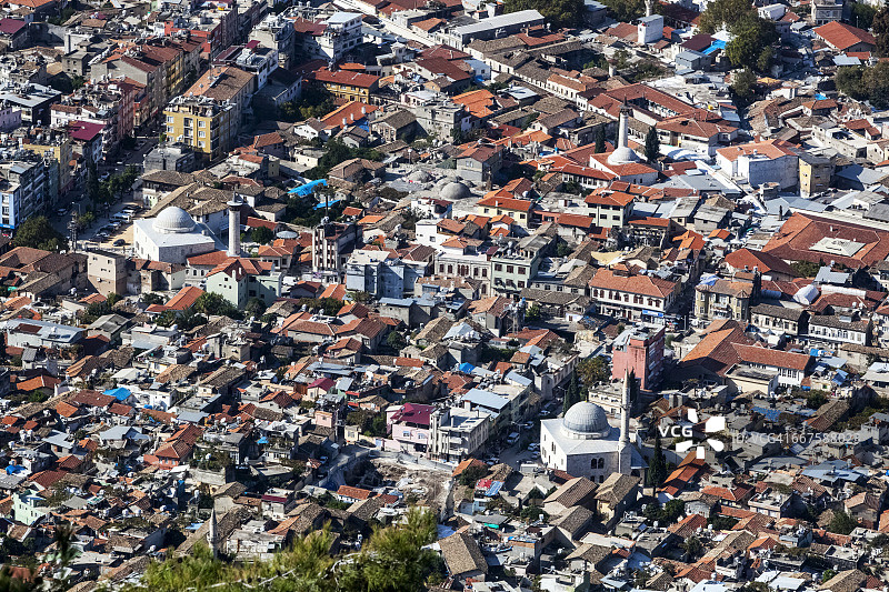 现代城市安塔基亚的城市景观图片素材