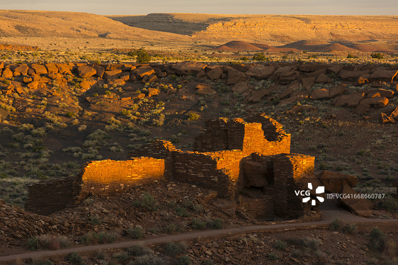 武帕特基国家纪念碑：武帕特基普韦布洛图片素材