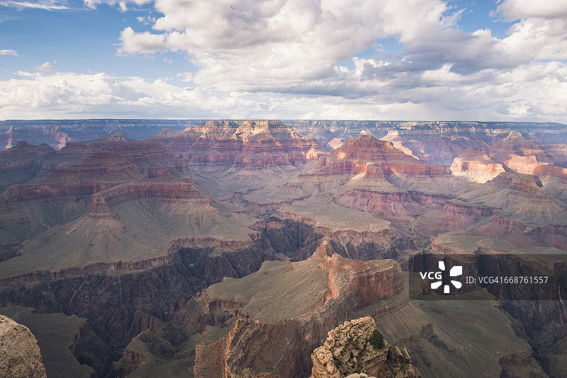 美国亚利桑那州大峡谷南缘霍皮 point 观景图片素材