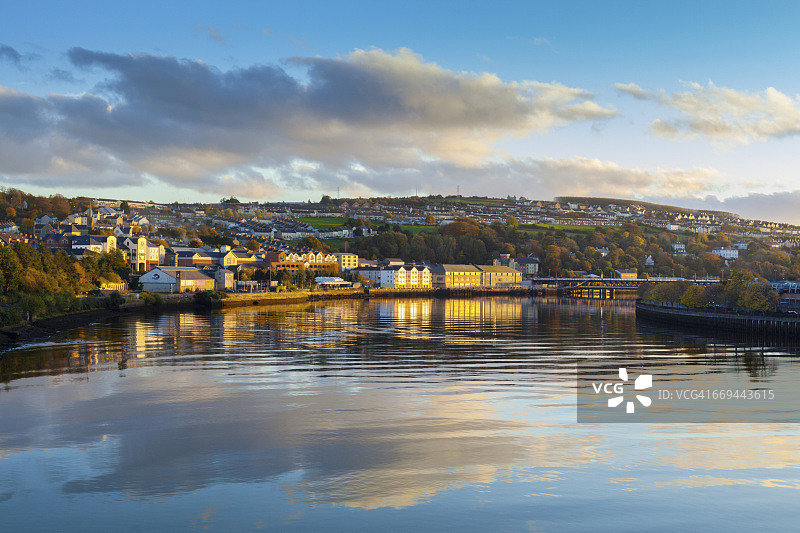 德里，伦敦德里，北爱尔兰图片素材