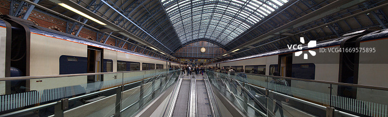 圣潘克拉斯车站全景图图片素材