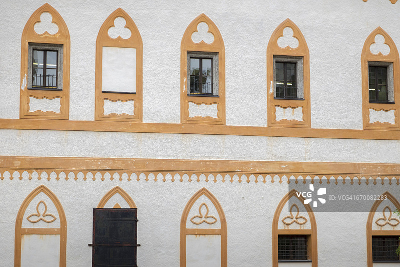 圣彼得修道院立面图片素材