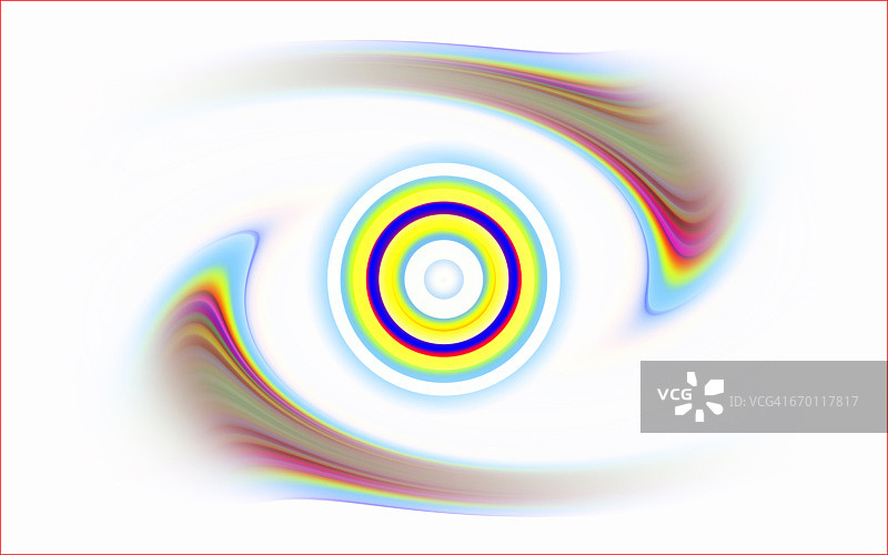 圆形和漩涡创意抽象设计图片素材