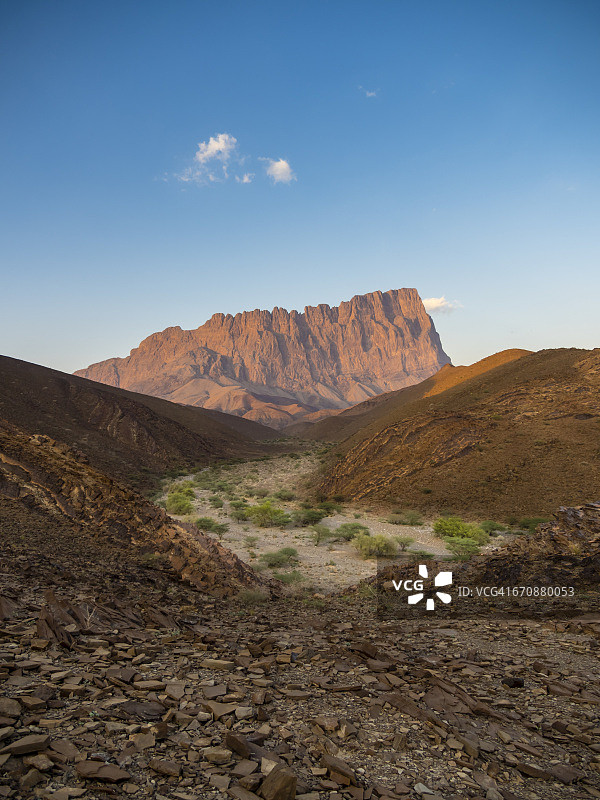 阿曼  Ad-Dakhiliyah Jabal Misht Al-Ain的蜂巢墓穴挖掘现场图片素材
