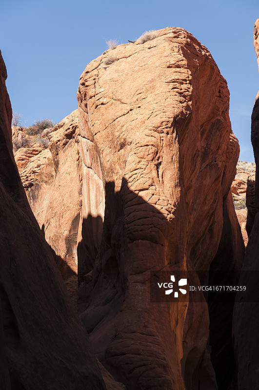 巴克斯金峡谷，狭缝型峡谷图片素材