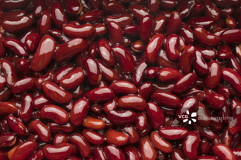 一堆红腰豆图片素材