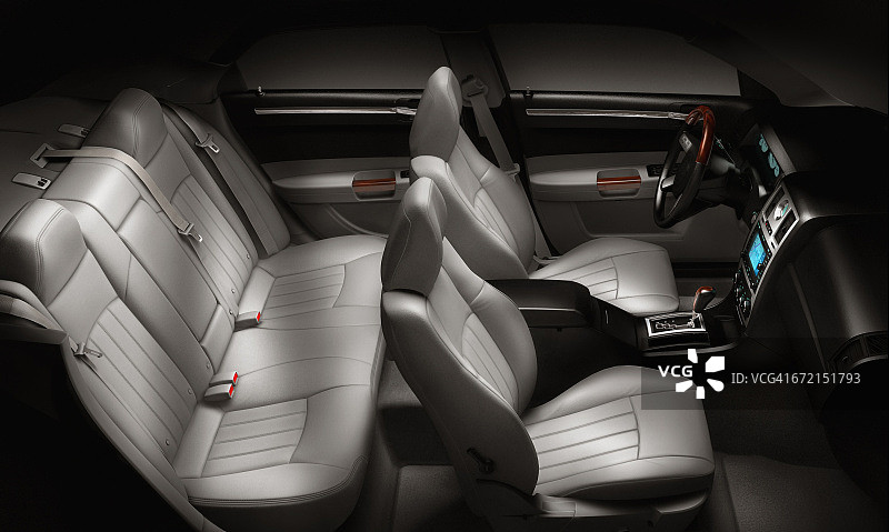 豪华轿车内饰图片素材