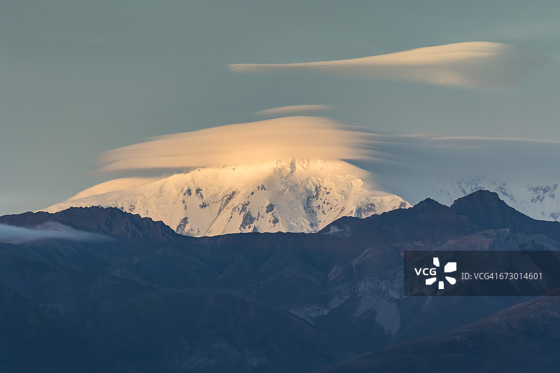 布莱克本山，兰格尔山脉图片素材