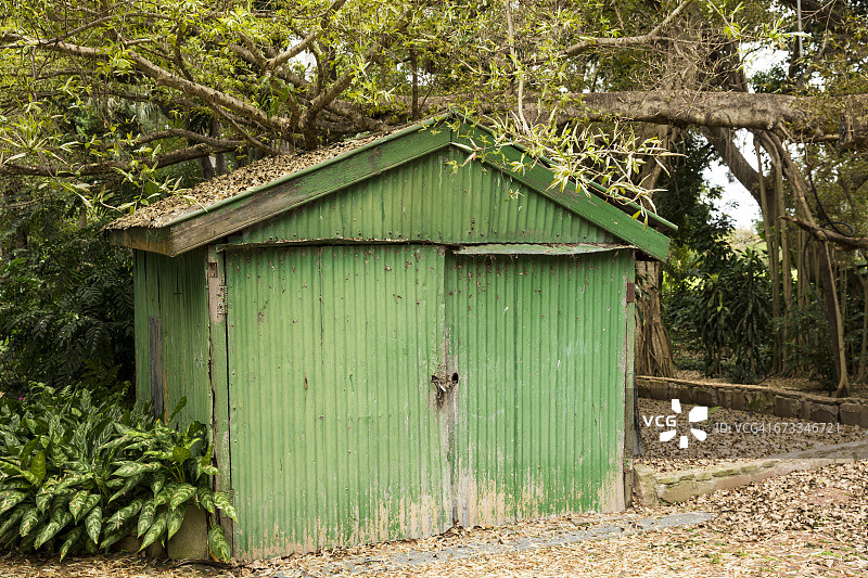 花园小屋图片素材