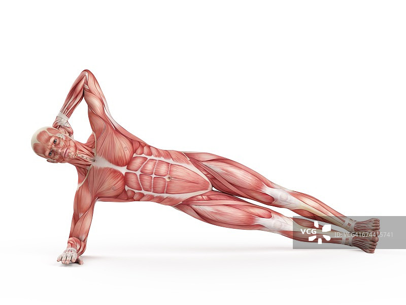 做侧桥运动的人图片素材