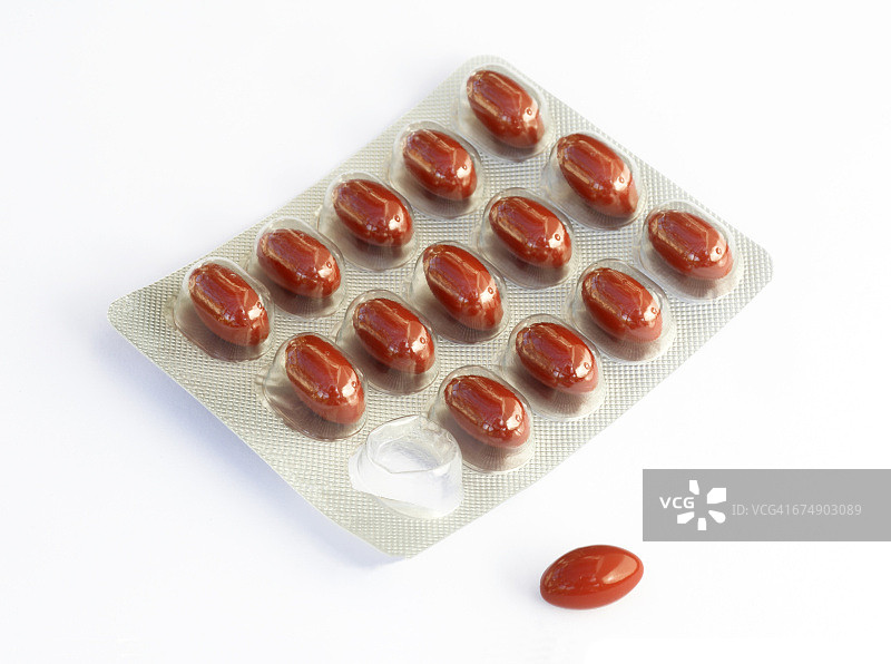 改善眼睛健康的食品补充剂图片素材