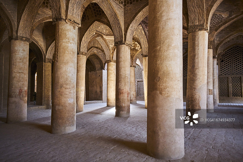 伊朗伊斯法罕聚礼清真寺图片素材